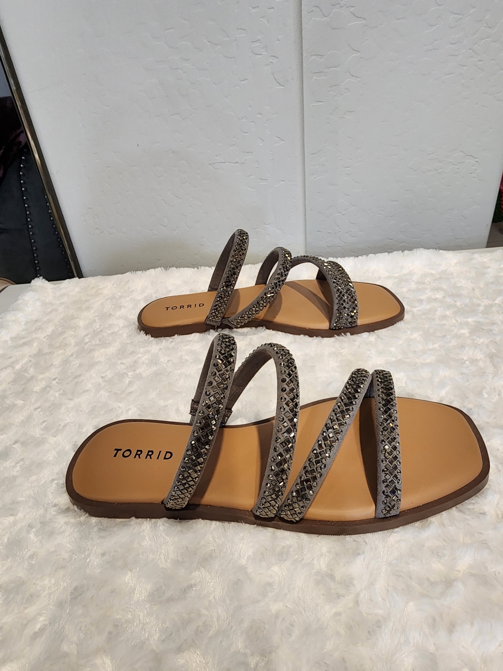 Torrid Rhinestone Slides - Picture 4 of 7